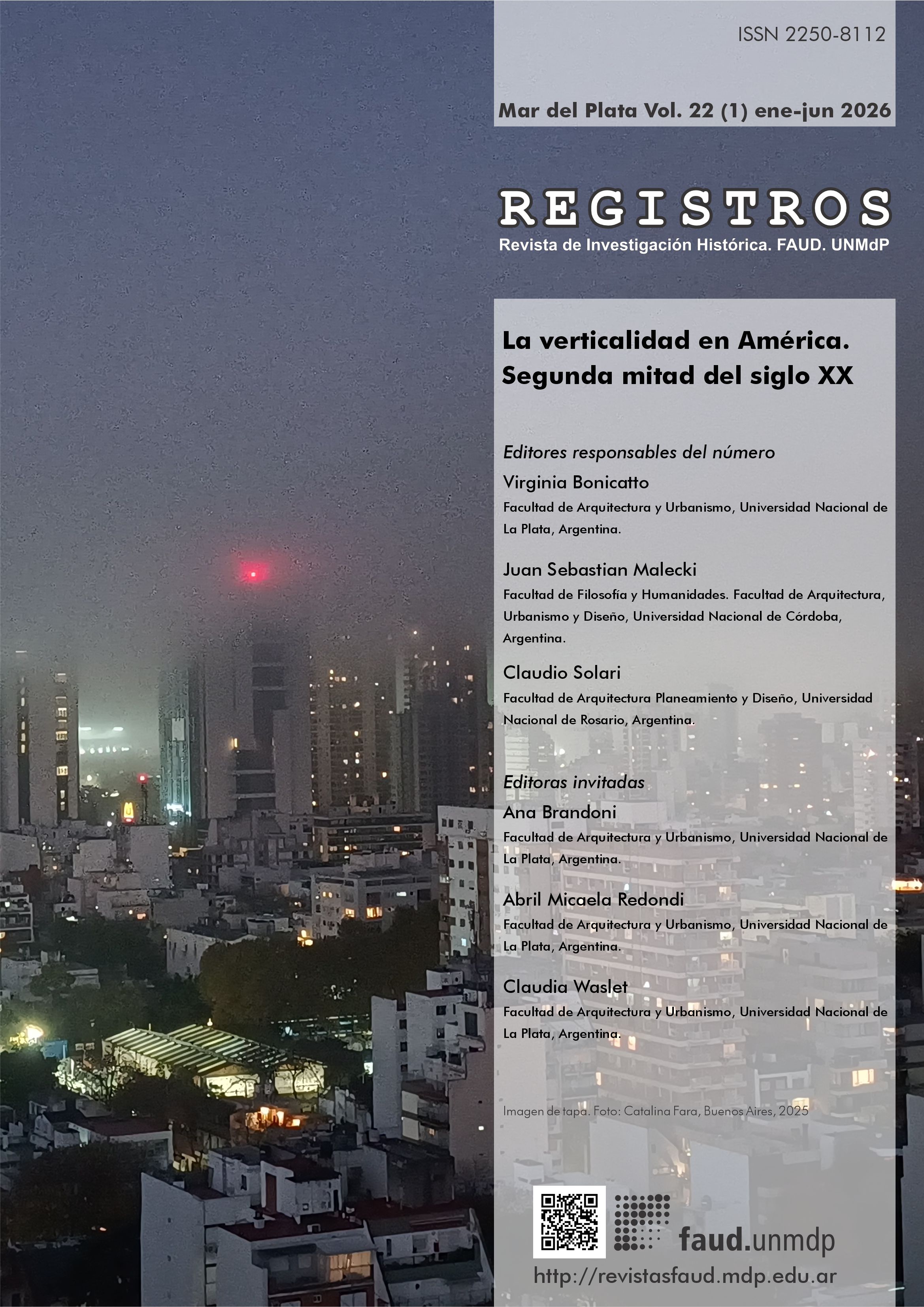 tapa registros 22 (1) Imagen de tapa. Foto: Catalina Fara, Buenos Aires, 2025.