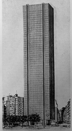 Foto en blanco y negro de un edificio
Descripción generada automáticamente