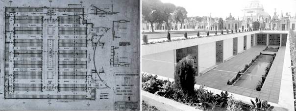 Imagen en blanco y negro de un edificio
Descripción generada automáticamente
