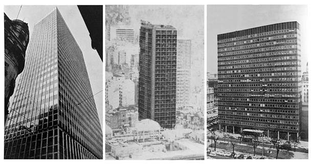 Foto en blanco y negro de un edificio
Descripción generada automáticamente